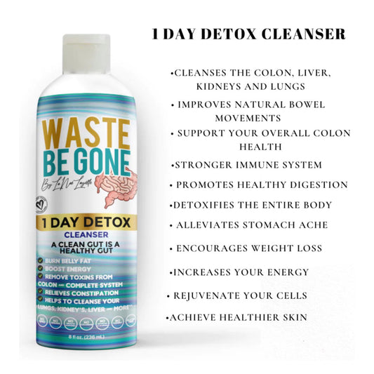 Waste Be Gone’s One-Day Detox: The Fast & Effective Cleanse People Love!
